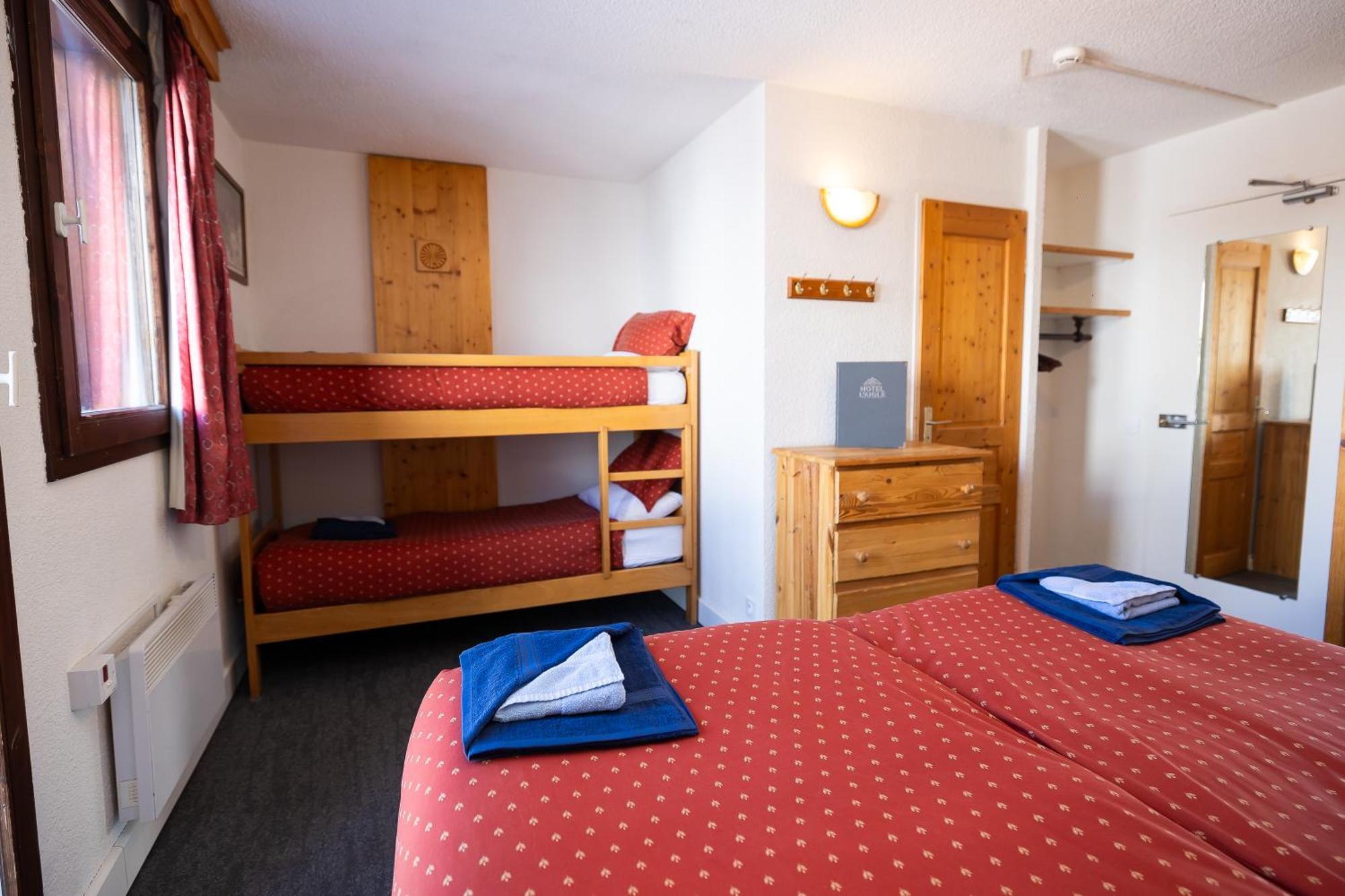Hotel L'Aigle Valmeinier Buitenkant foto