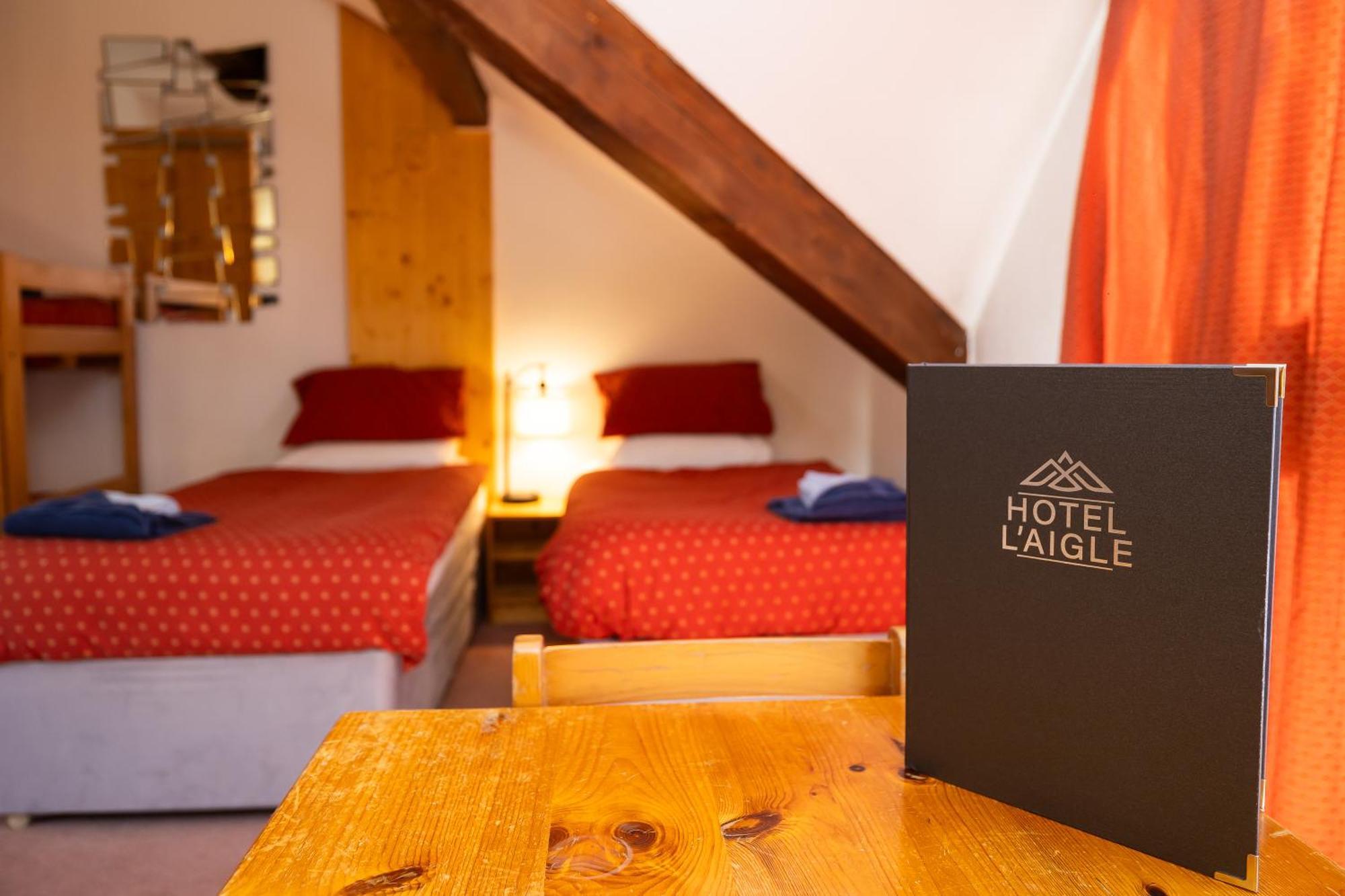 Hotel L'Aigle Valmeinier Buitenkant foto