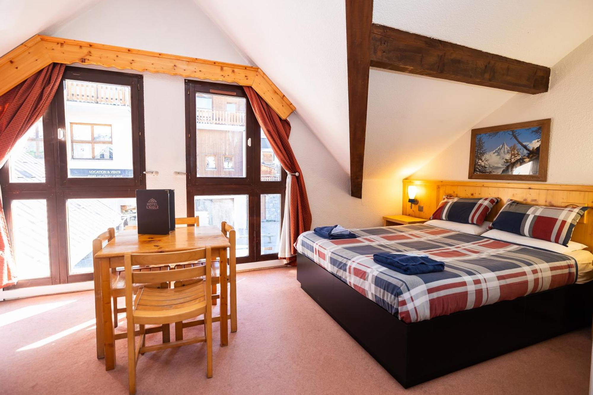 Hotel L'Aigle Valmeinier Buitenkant foto